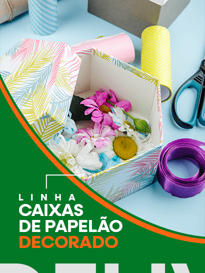 1 caixa decorado 